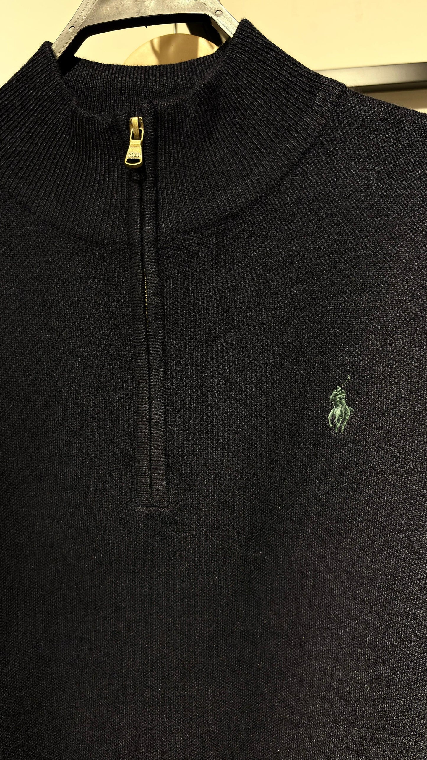 Polo Ralph Lauren
Cotton Quarter-Zip Sweater(Heavy Weight)