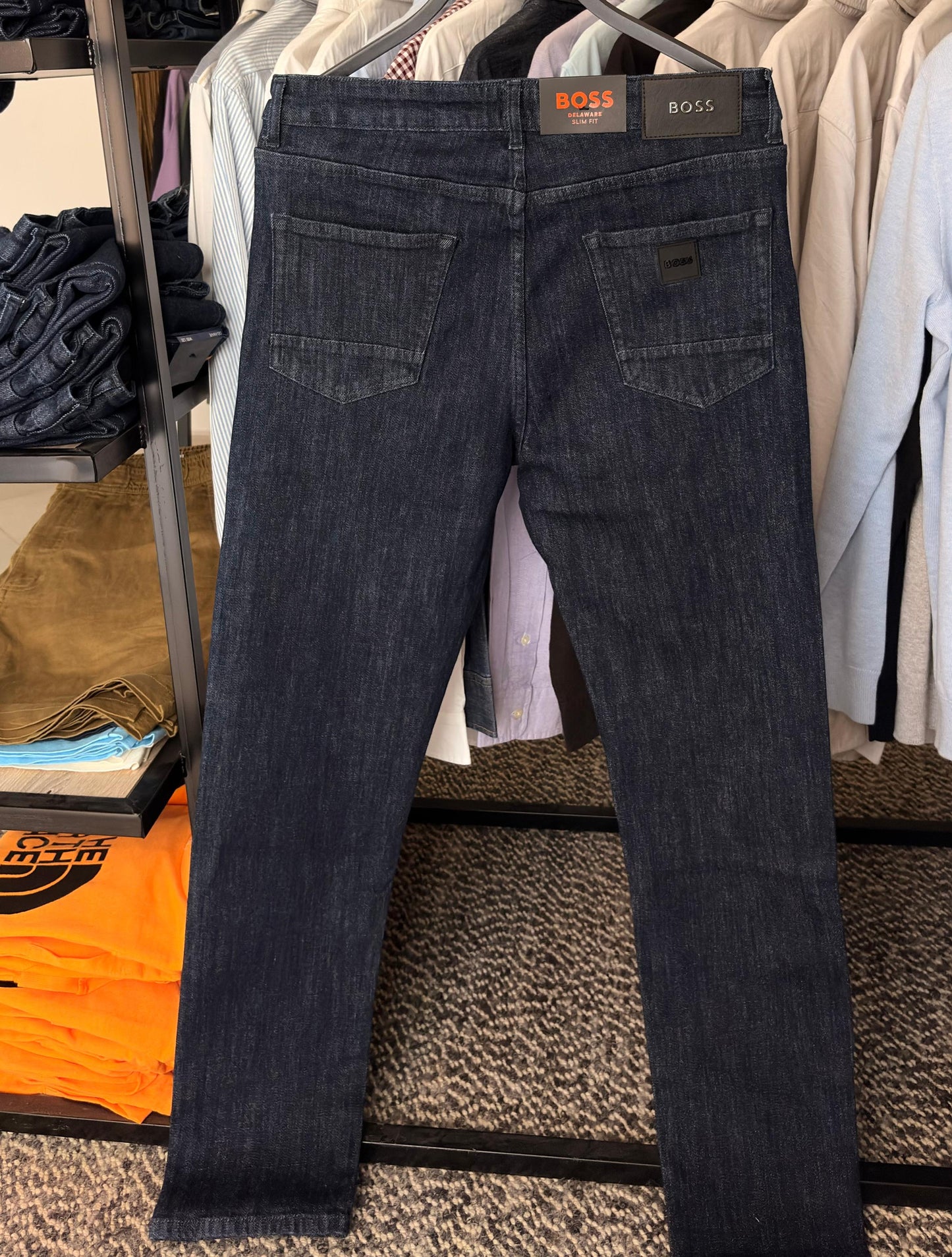 Hugo Boss
Men's Delaware Slim-Fit Jeans