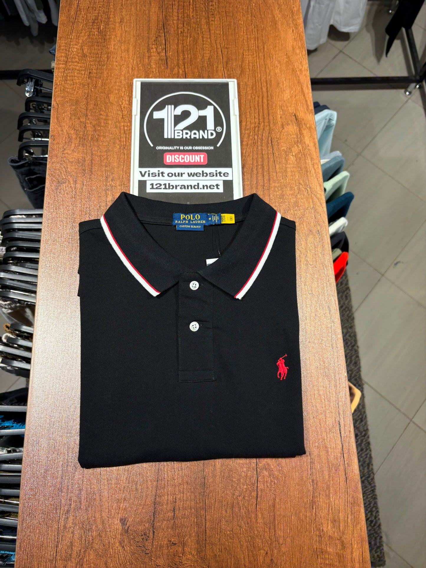 Polo Ralph Lauren icon logo polo in black