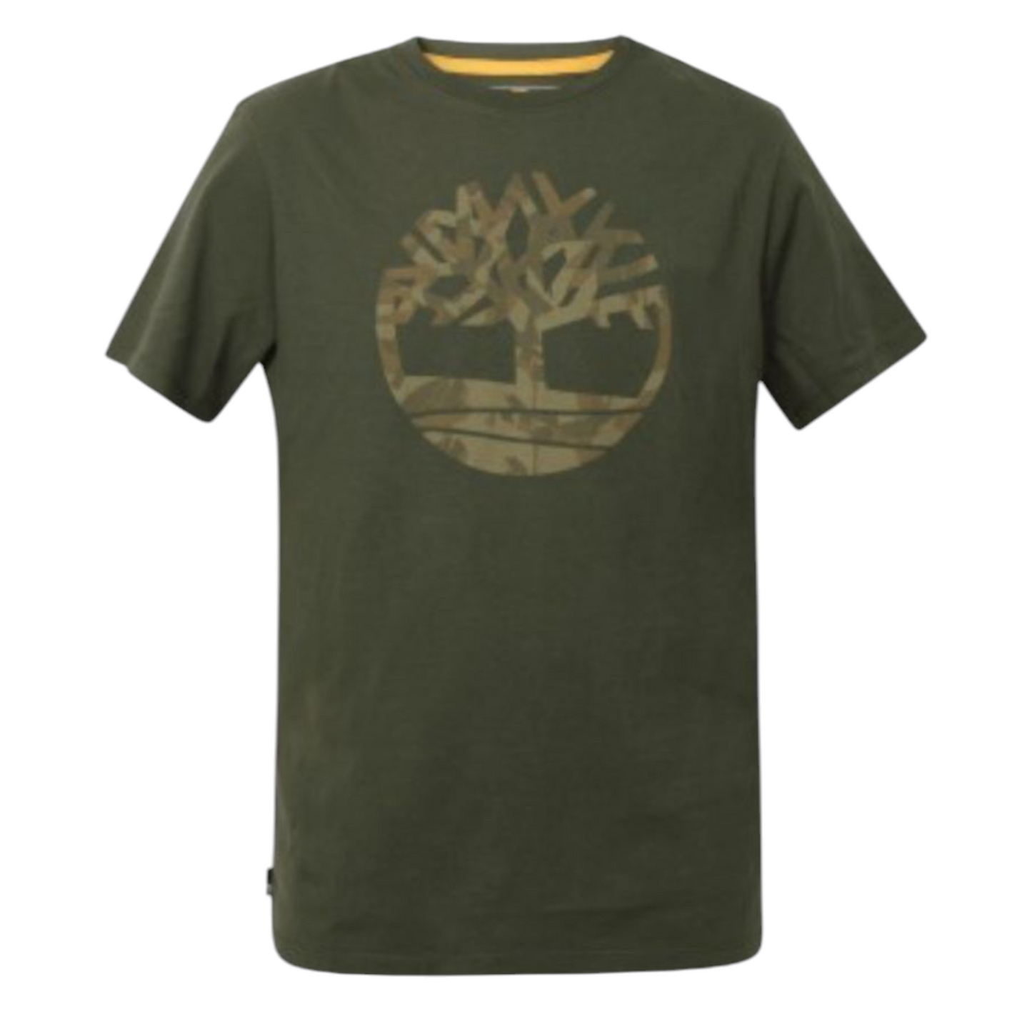Timberland Men's TFO SS CAMO TREE LOGO TEE NON-RINGE Shirt