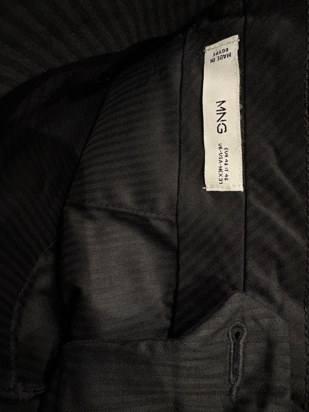 Mango Regular-fit cotton trousers