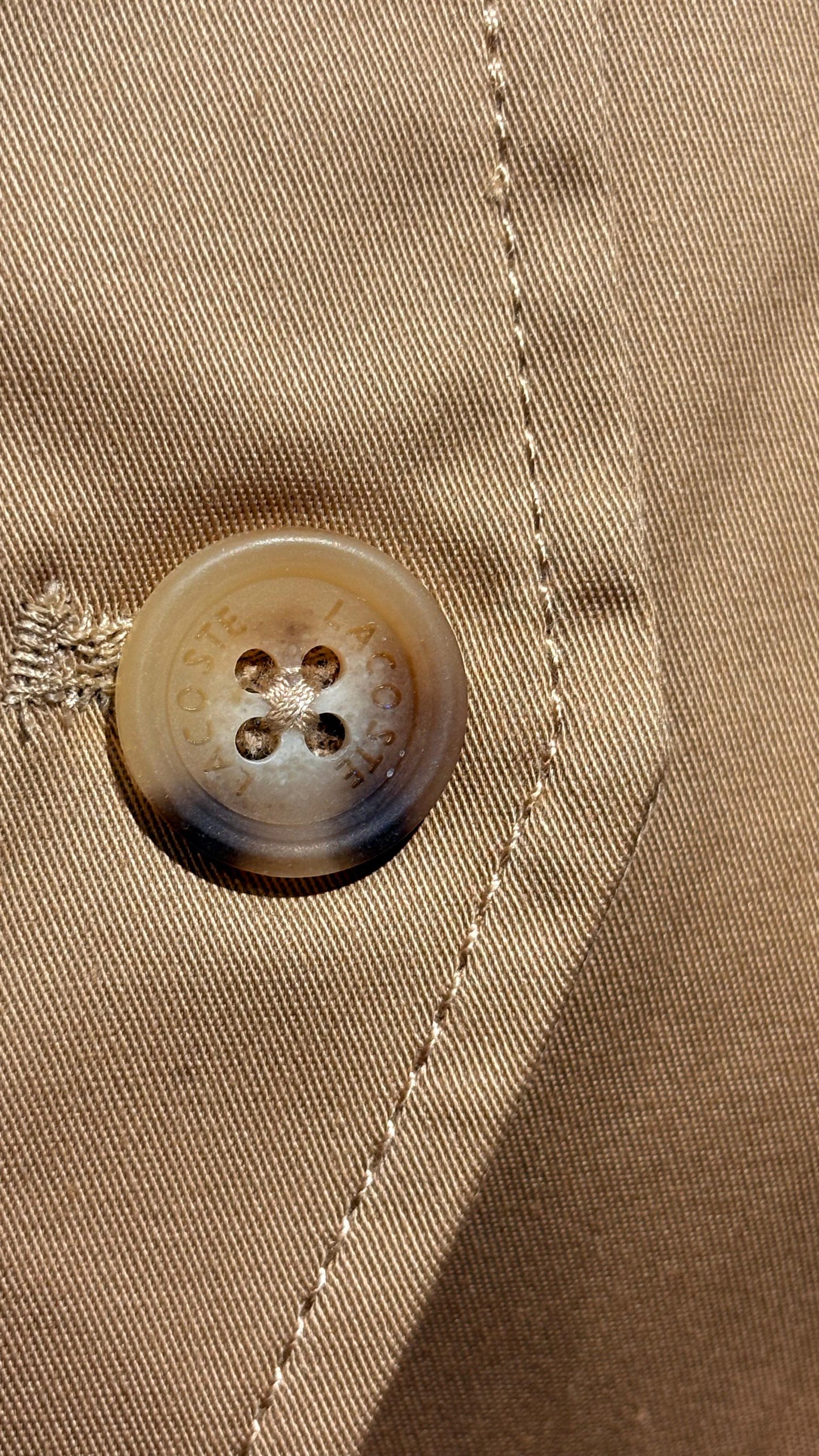 Men's Lacoste Water-repellent Light Twill Jacket