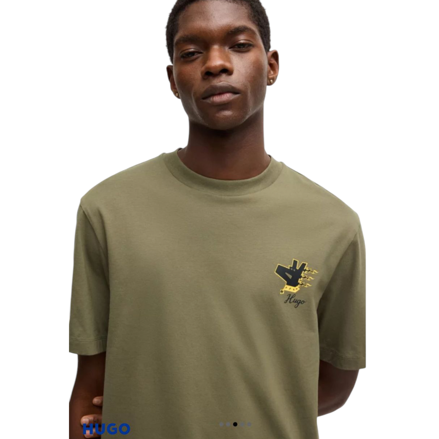 COTTON-JERSEY T-SHIRT WITH GRAPHIC PRINTS