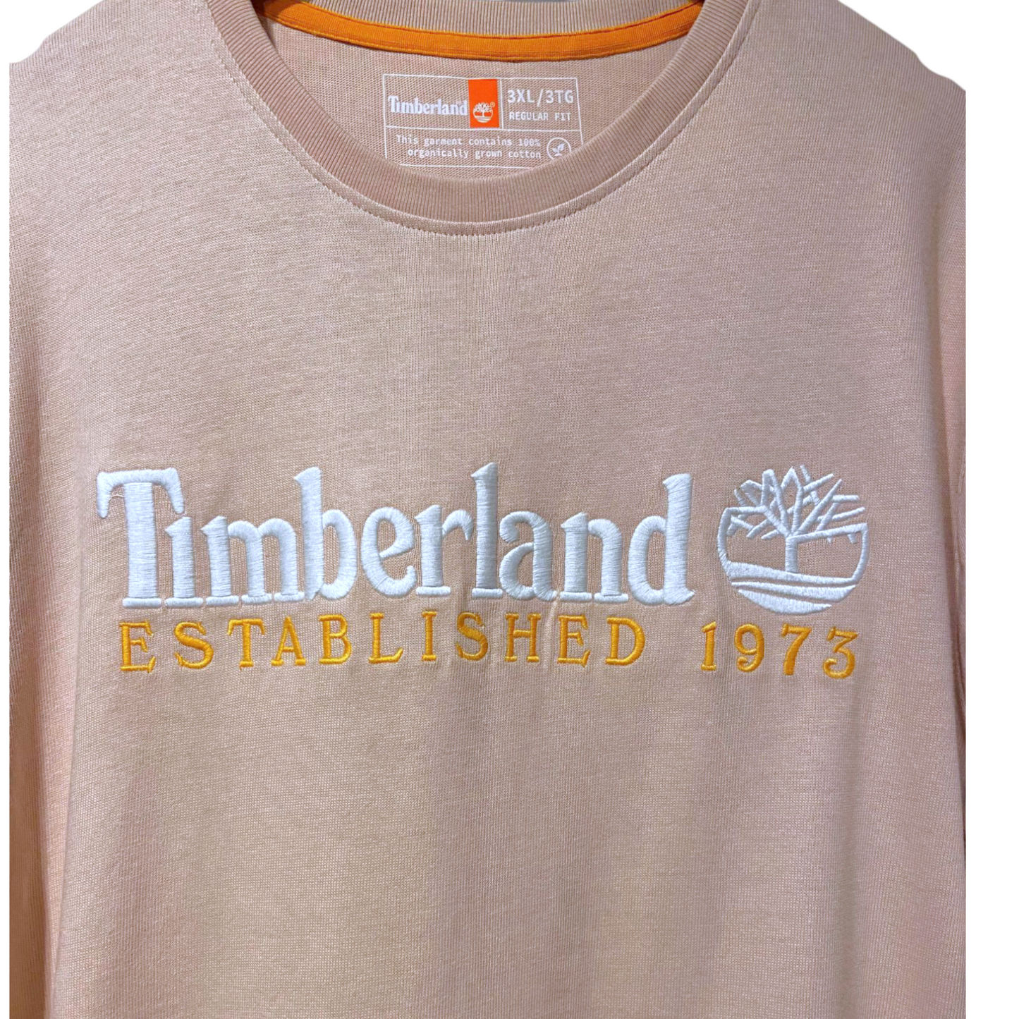 Timberland WWES Front Graphic Short Sleeve T-Shirt Beige