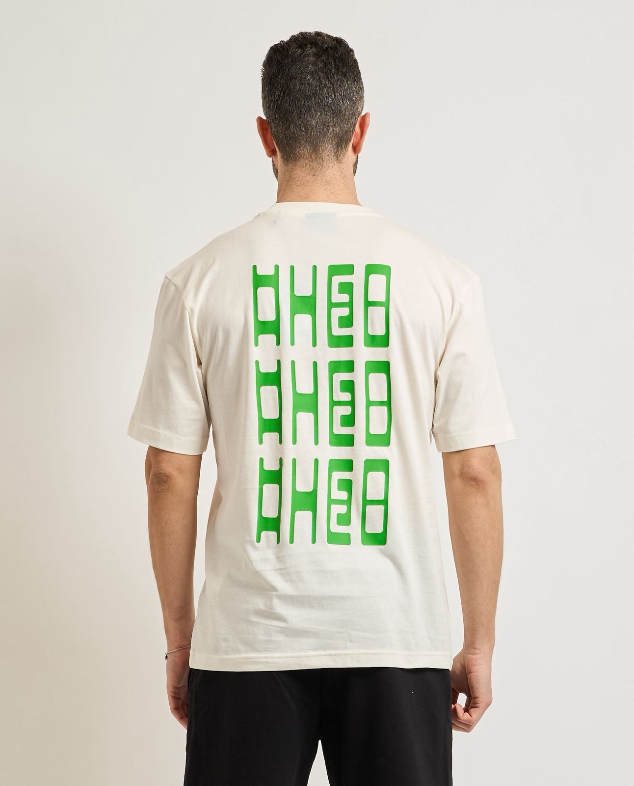 HUGO White Nunarix Graphic Logo T-Shirt