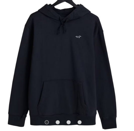 HOLLISTER RELAXED ICON Fleece HOODIE