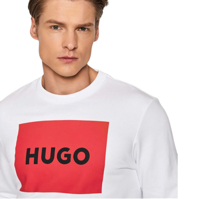 HUGO Sweatshirt 
Regular Fit - Red LINE