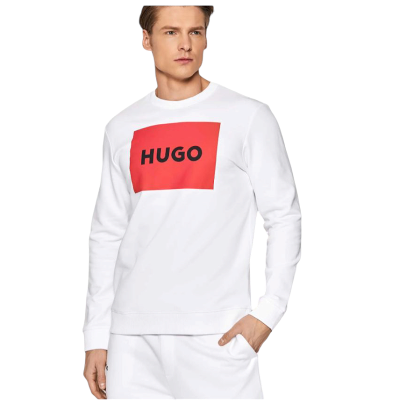 HUGO Sweatshirt 
Regular Fit - Red LINE