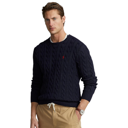 POLO RALPH LAUREN
POLO RALPH LAUREN CABLE KNIT COTTON JUMPER