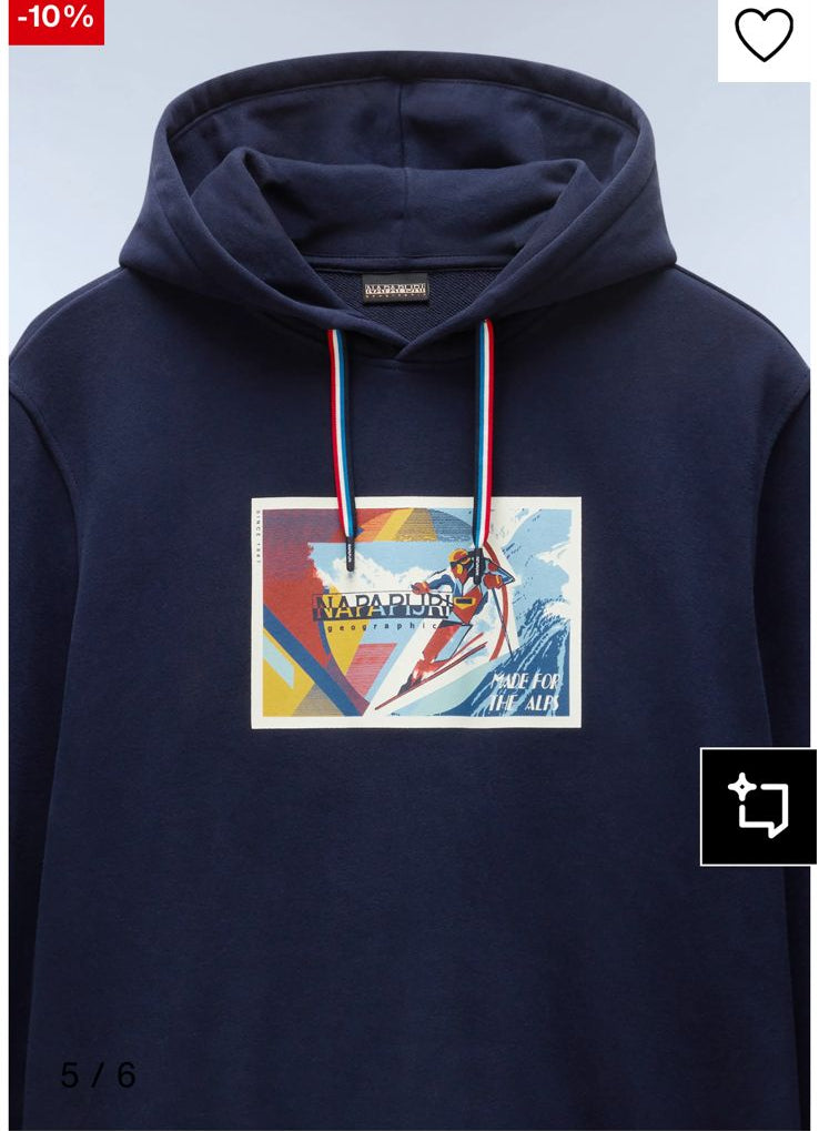 Napapijri
PORTALET - Hoodie - blu marine
