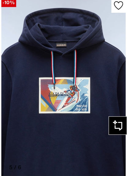 Napapijri
PORTALET - Hoodie - blu marine