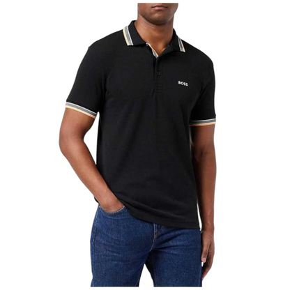 BOSS PADDY POLO SHIRT IN COTTON PIQUÉ WITH LOGO UNDERCOLLAR
Regular fit