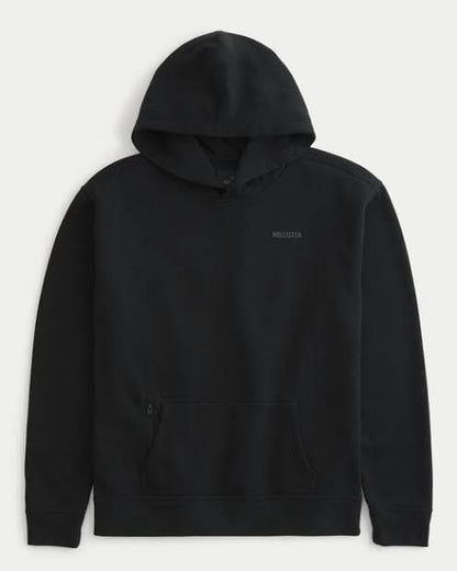 HOLLISTER  HOODED With Zipper Pocket