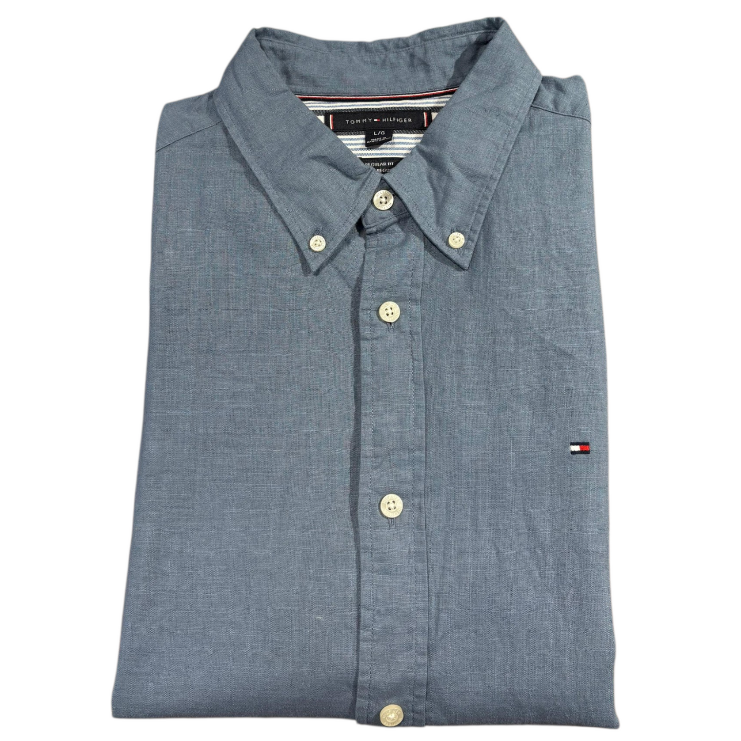 TOMMY HILFIGER 
Premium Linen Shirt