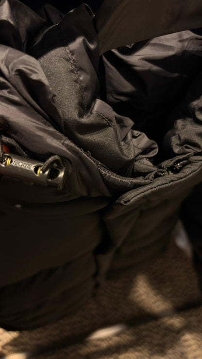 BOSS Water Repellent Hooded Puffer Jacket Men's Logo Patch