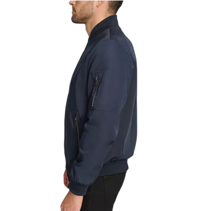 Calvin Klein
Men's Solid-Color Zipper Flight Jacket