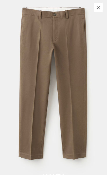 Mango Regular-fit cotton trousers