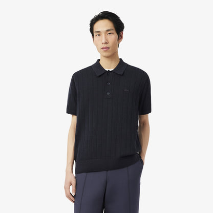 Lacoste knitted short sleeve polo shirt