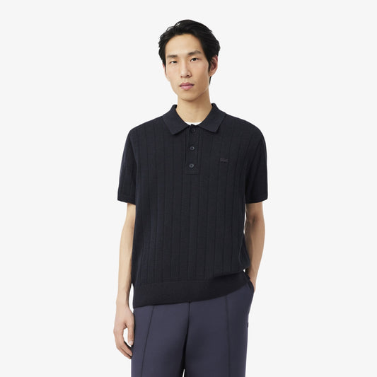 Lacoste knitted short sleeve polo shirt