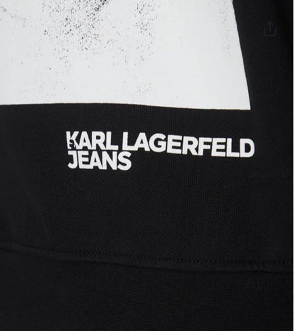 KARL LAGERFELD JEANS
logo-print hoodie