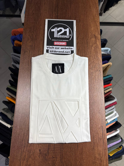 Armani Exchange short sleeve central logo t-shirt