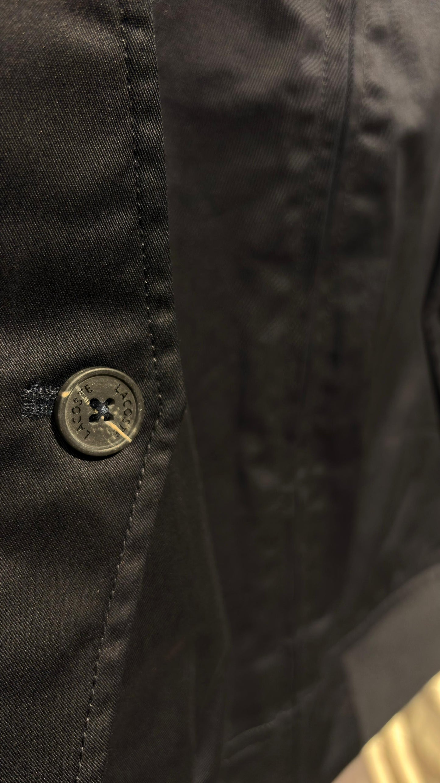 Men's Lacoste Water-repellent Light Twill Jacket