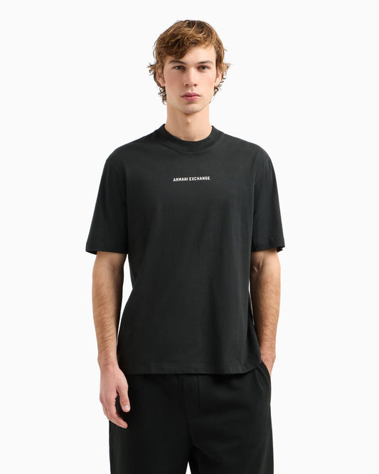 Armani Exchange
Regular fit T-shirt with logo print on front and back