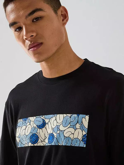 HUGO BOSS
Blue-logo T-shirt in cotton jersey