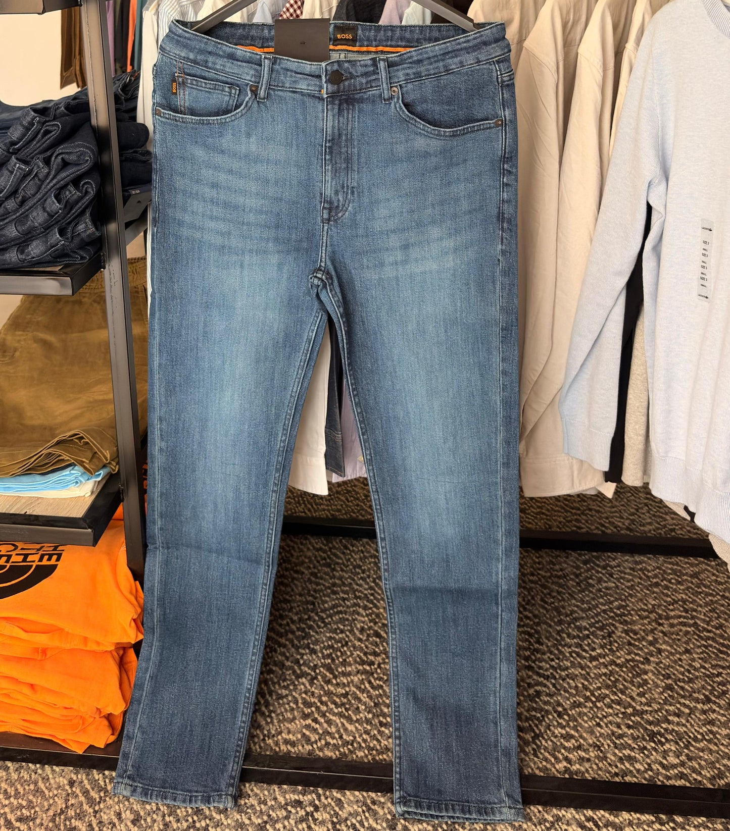 Hugo Boss
Men's Delaware Slim-Fit Jeans