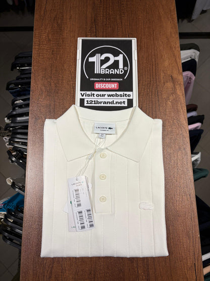 Lacoste knitted short sleeve polo shirt