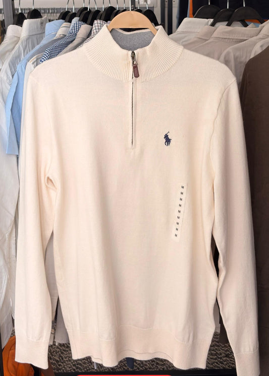 Polo Ralph Lauren
Cotton Quarter-Zip Sweater