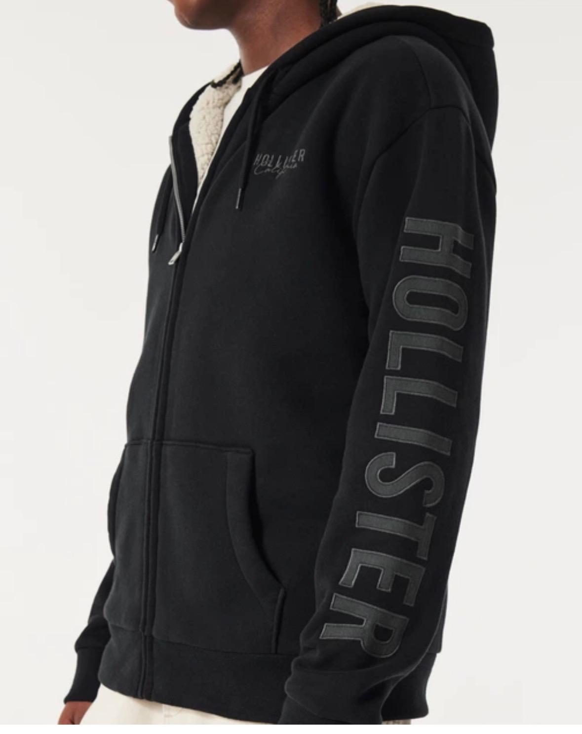 HOLLISTER California Men's Sherpa Hoodie