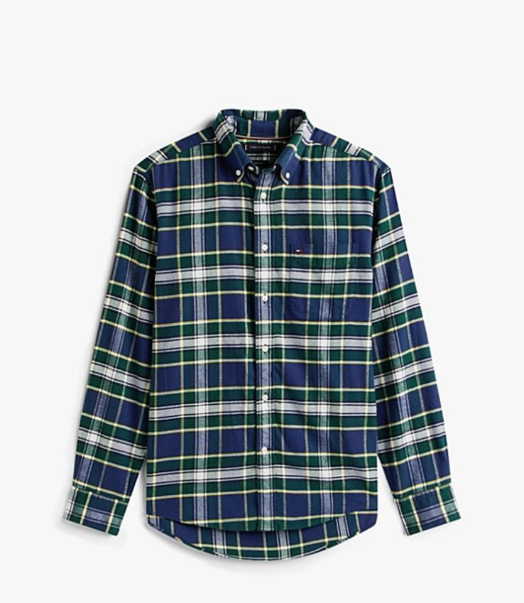 Regular Fit Tartan Check Shirt | Multi | Tommy Hilfiger