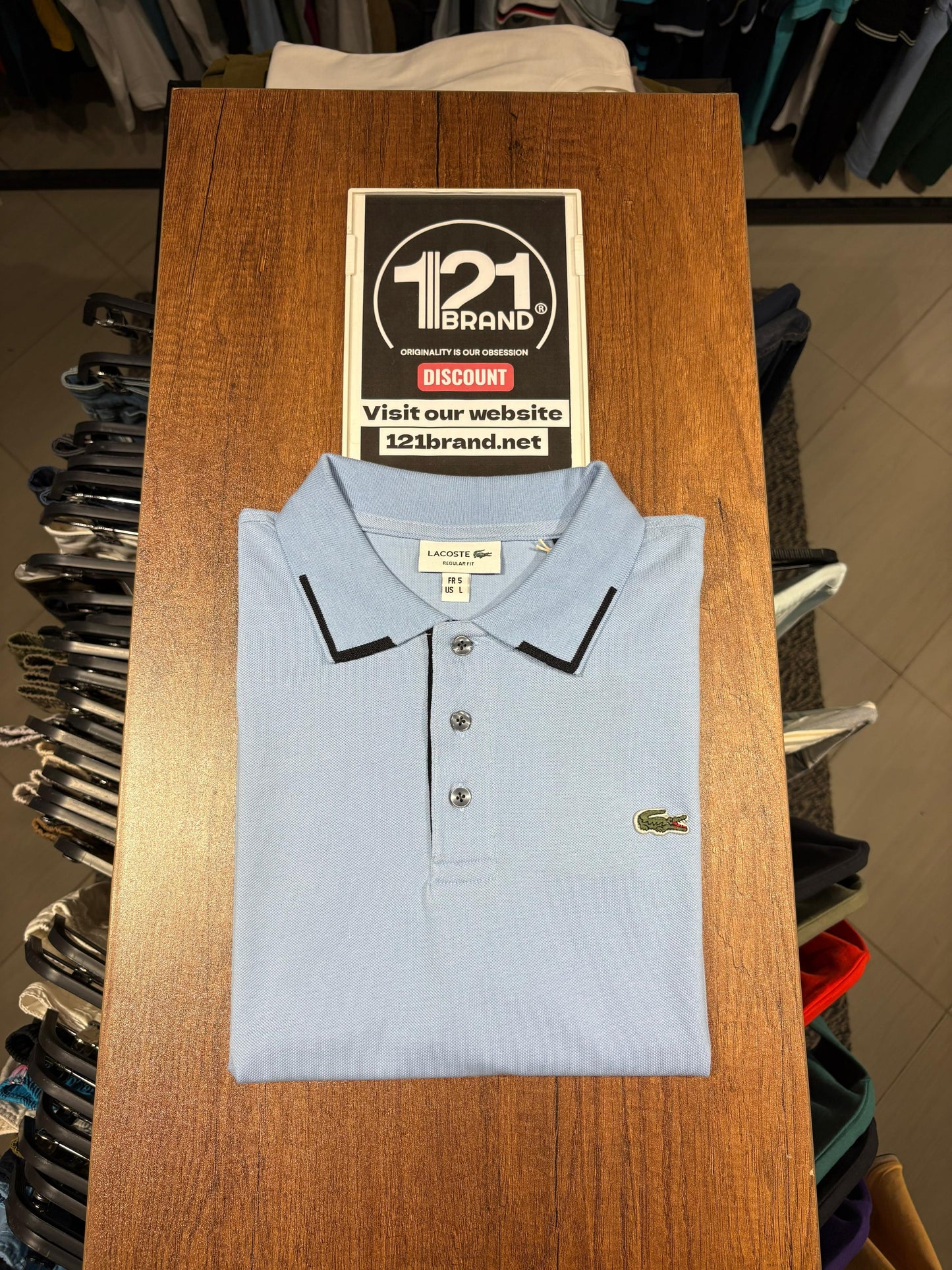 Lacoste
Regular Fit Trim Accent L.12.12 Polo Shirt