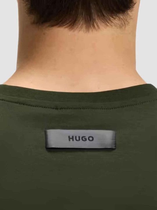 HUGO
Slim-fit T-shirt with mercerised cotton