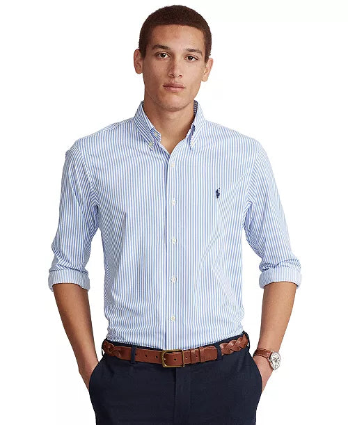 Polo Ralph Lauren
Custom Fit Stretch Poplin Shirt Bengal Stripe