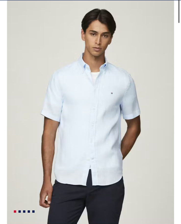 TOMMY HILFIGER 
Premium Linen Shirt