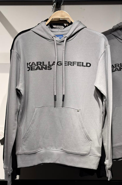 KARL LAGERFELD JEANS
logo-print hoodie