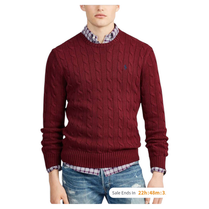 POLO RALPH LAUREN
POLO RALPH LAUREN CABLE KNIT COTTON JUMPER