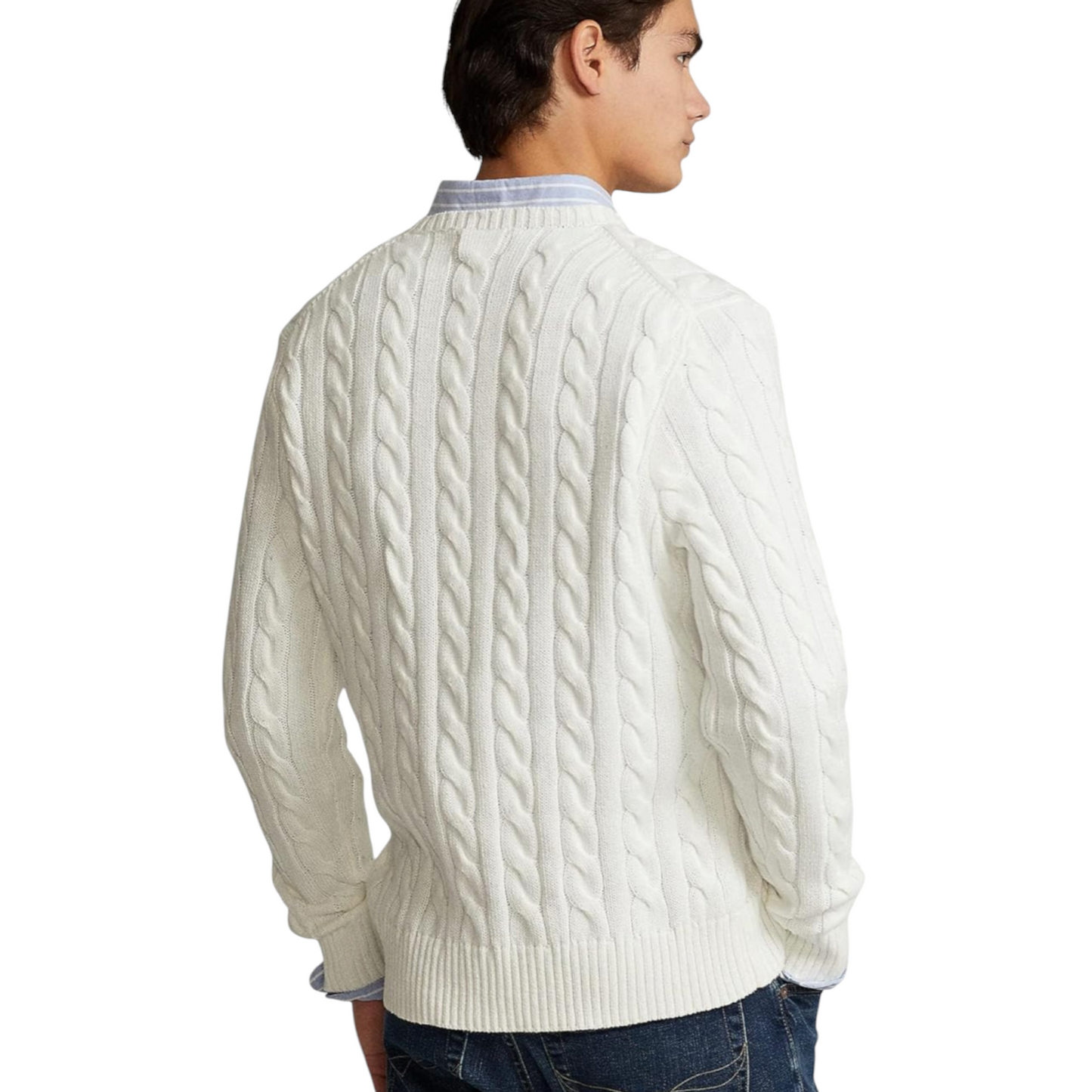 POLO RALPH LAUREN
POLO RALPH LAUREN CABLE KNIT COTTON JUMPER
