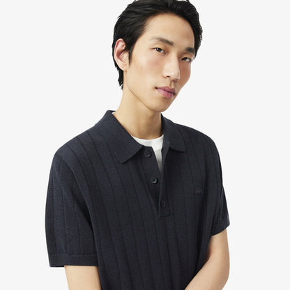 Lacoste knitted short sleeve polo shirt