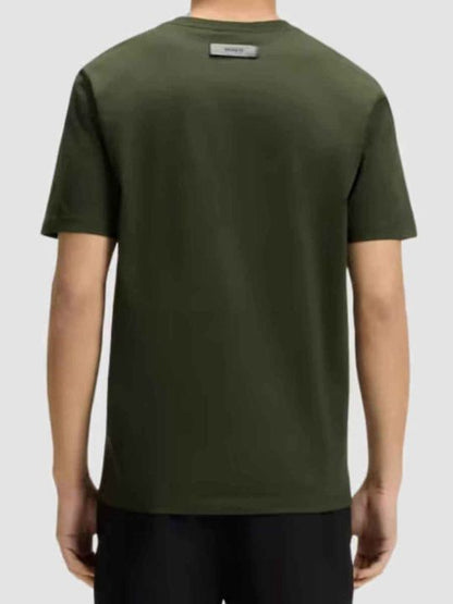 HUGO
Slim-fit T-shirt with mercerised cotton