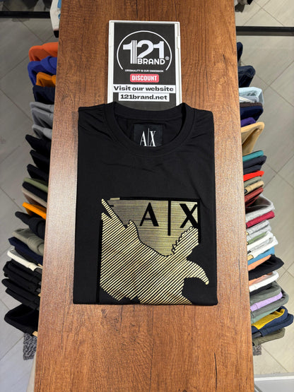 Armani Exchange short sleeve central logo t-shirt