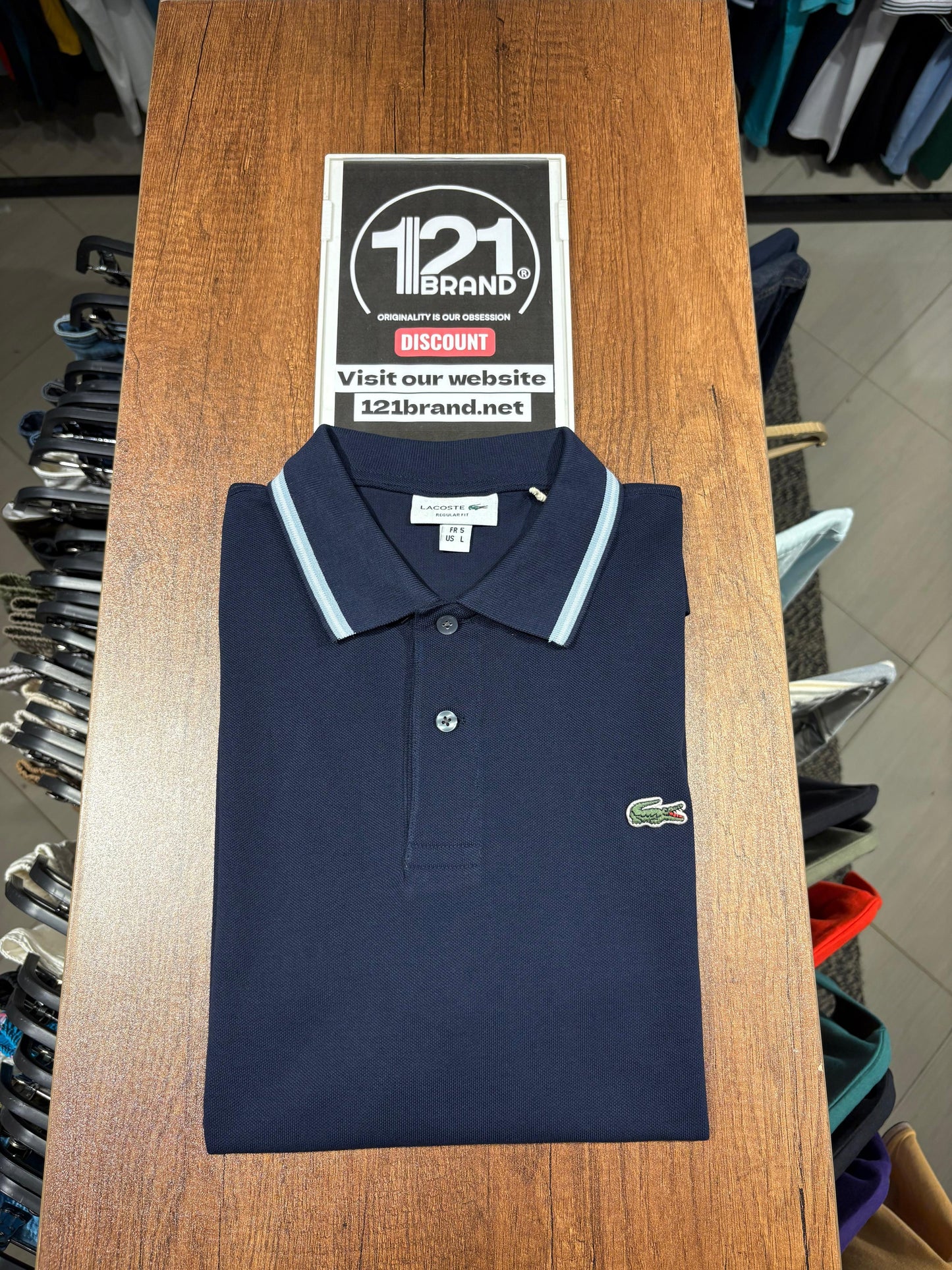 Lacoste
Regular Fit Trim Accent L.12.12 Polo Shirt