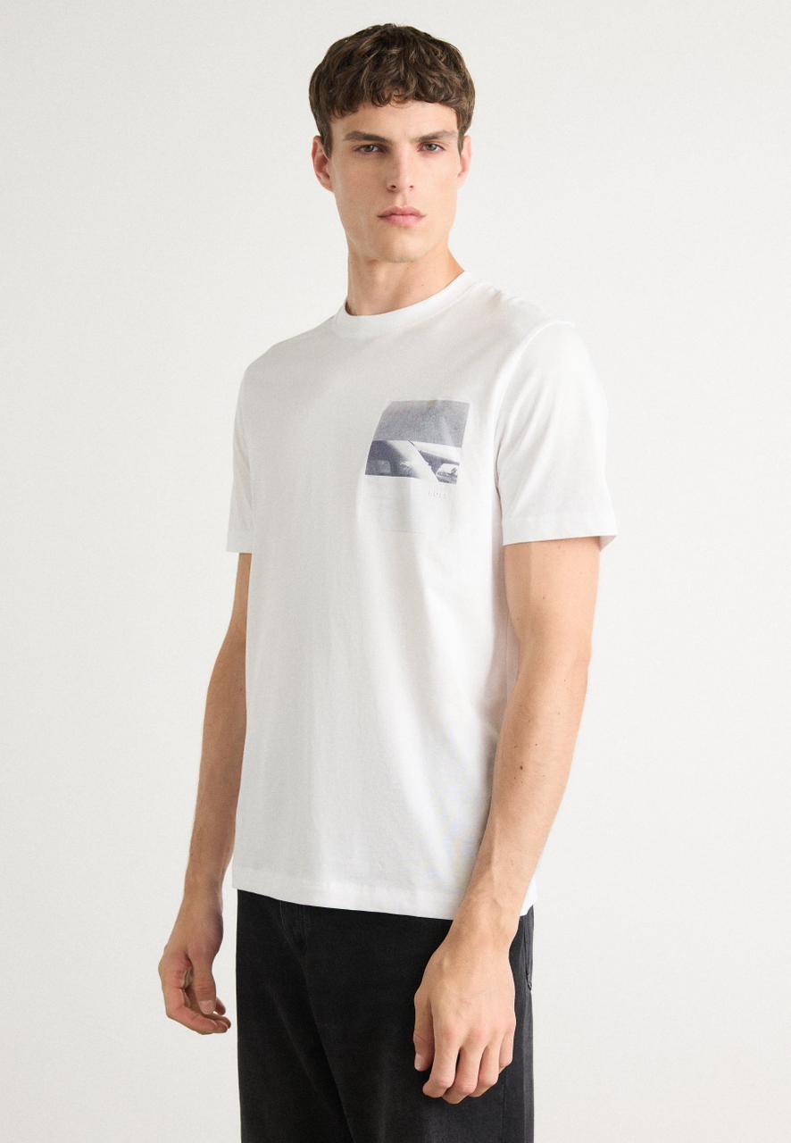 BOSS
CONTAINER - Print T-shirt - white