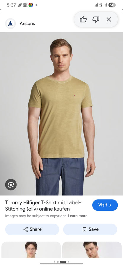 Tommy Hilfiger
Basic T-shirt - faded olive