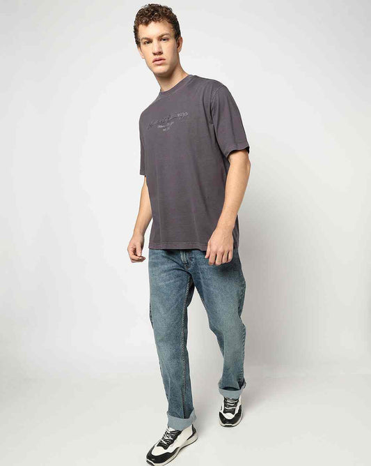 Armani Exchange 
Logo-Embroidered T-SHIRT