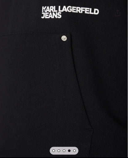 KARL LAGERFELD JEANS
logo-print hoodie