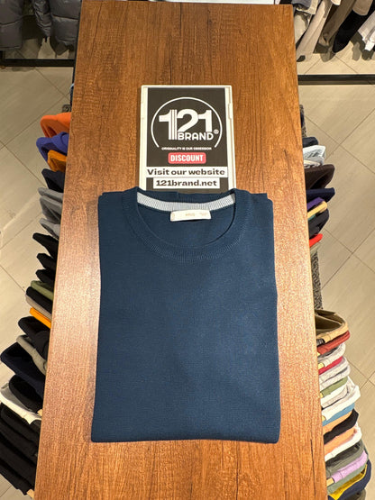 MANGO Knit cotton T-shirt