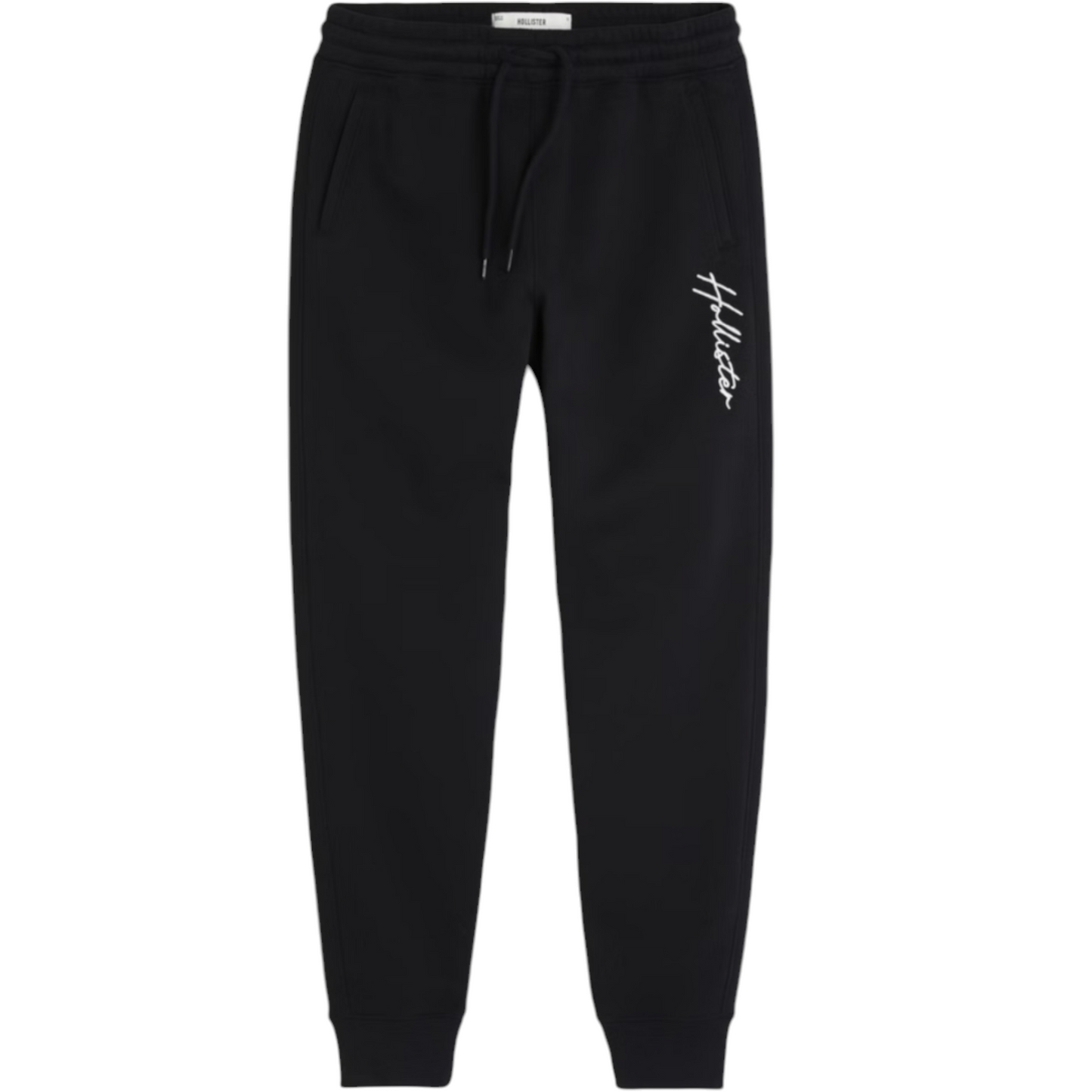 Hollister Fleece-RELAXED Jogger Black